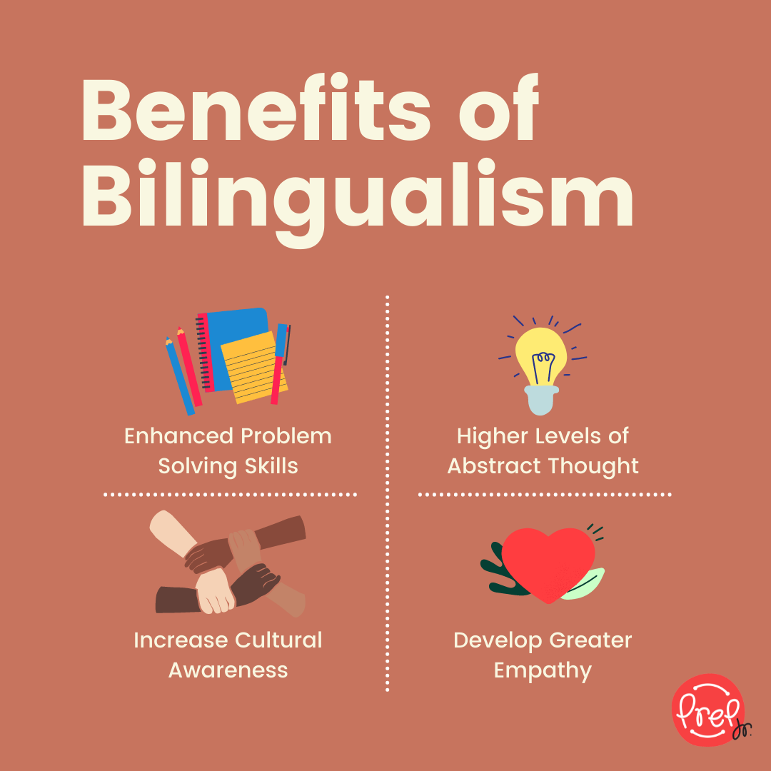 what are two benefits of bilingualism in children