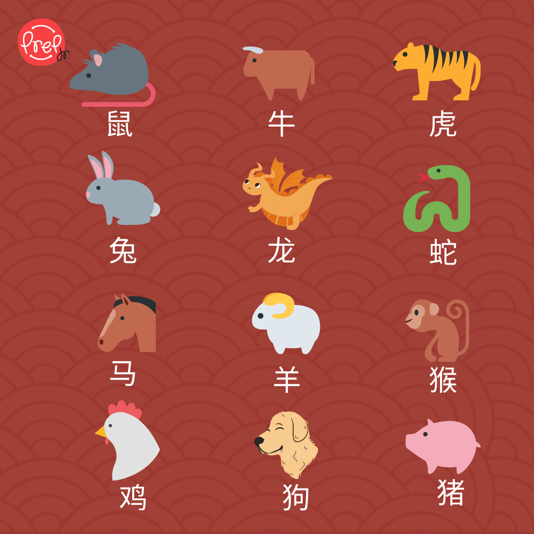 Chinese Zodiac （十二生肖）